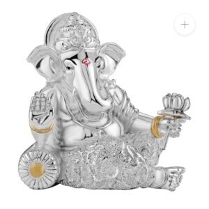 blessing ganesha idol in lalitasana | divine blessing statue